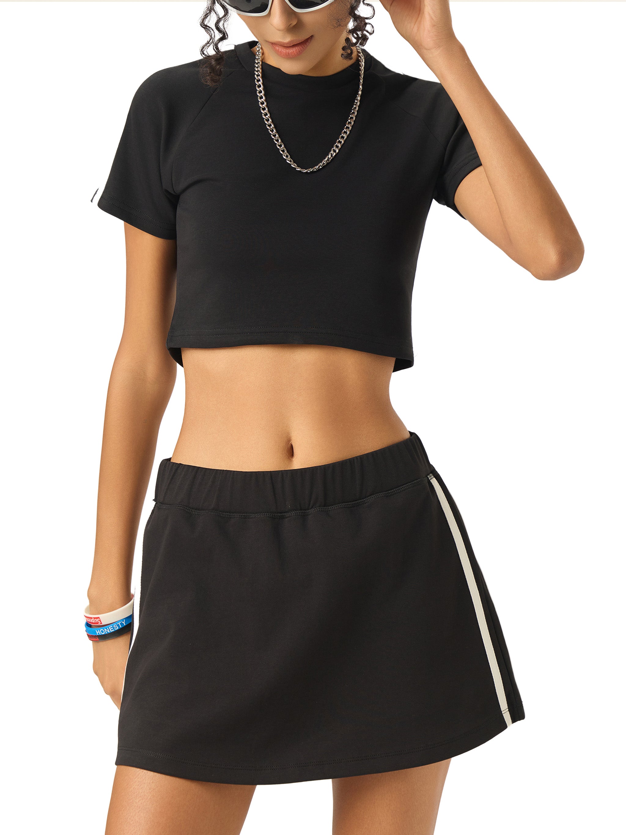 ARVIA Taped Cooling Performance Crop Top