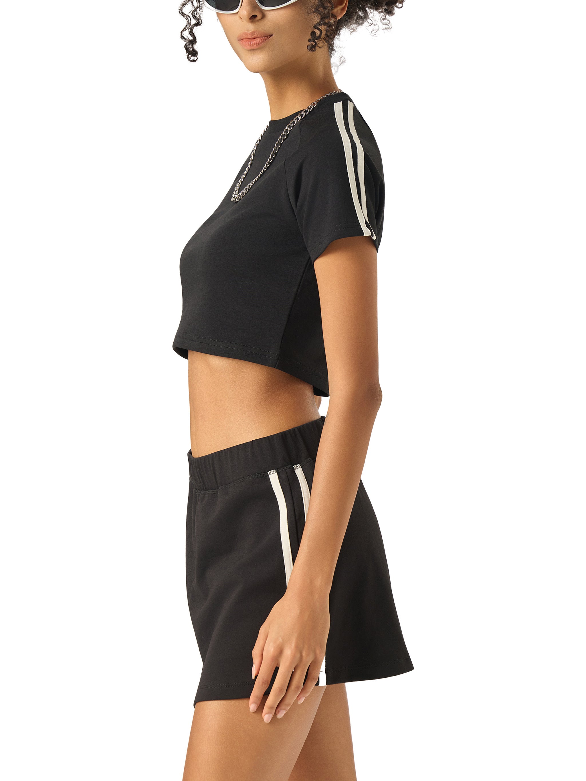 ARVIA Taped Cooling Performance Crop Top