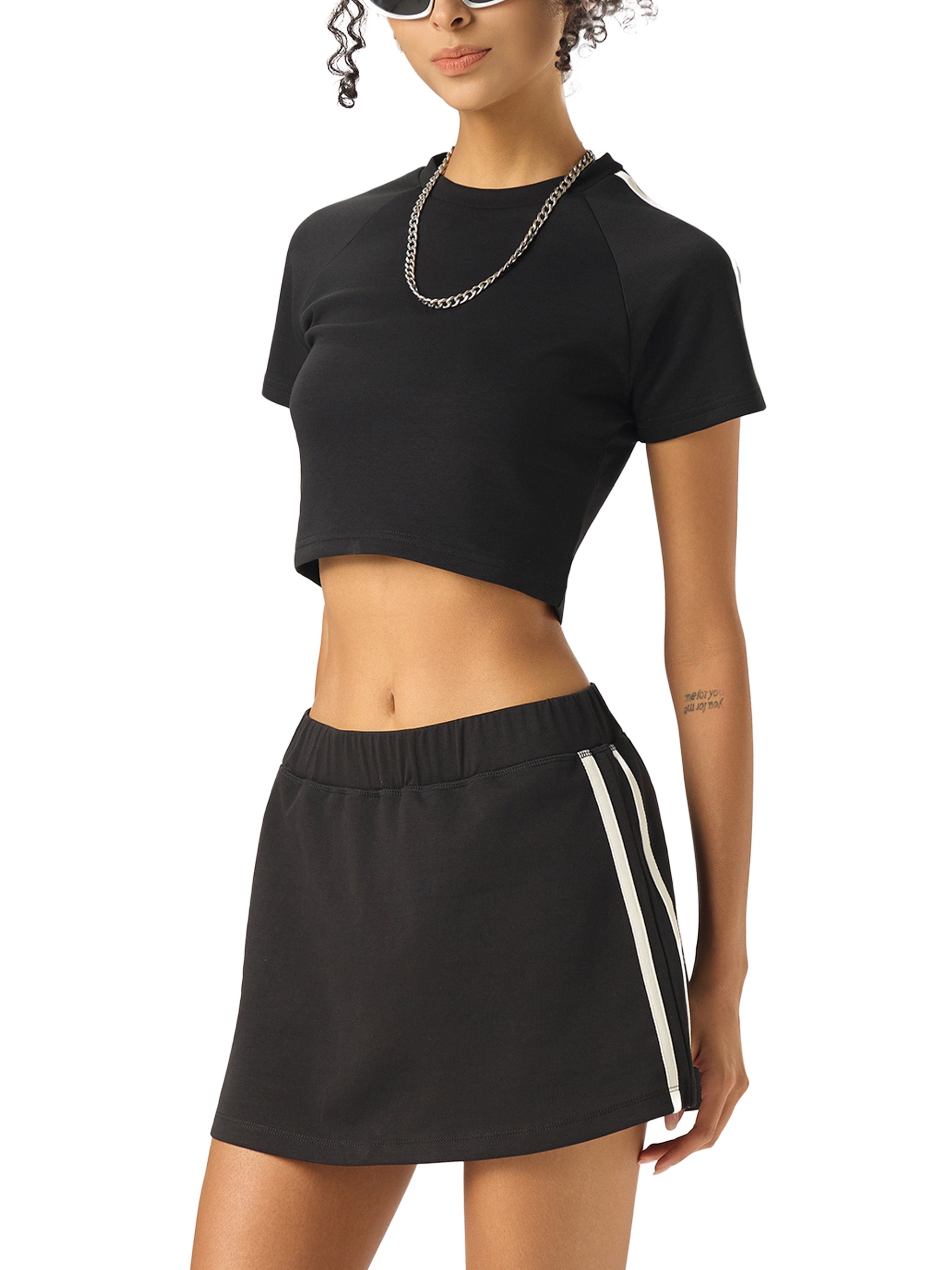 ARVIA Taped Cooling Performance Crop Top
