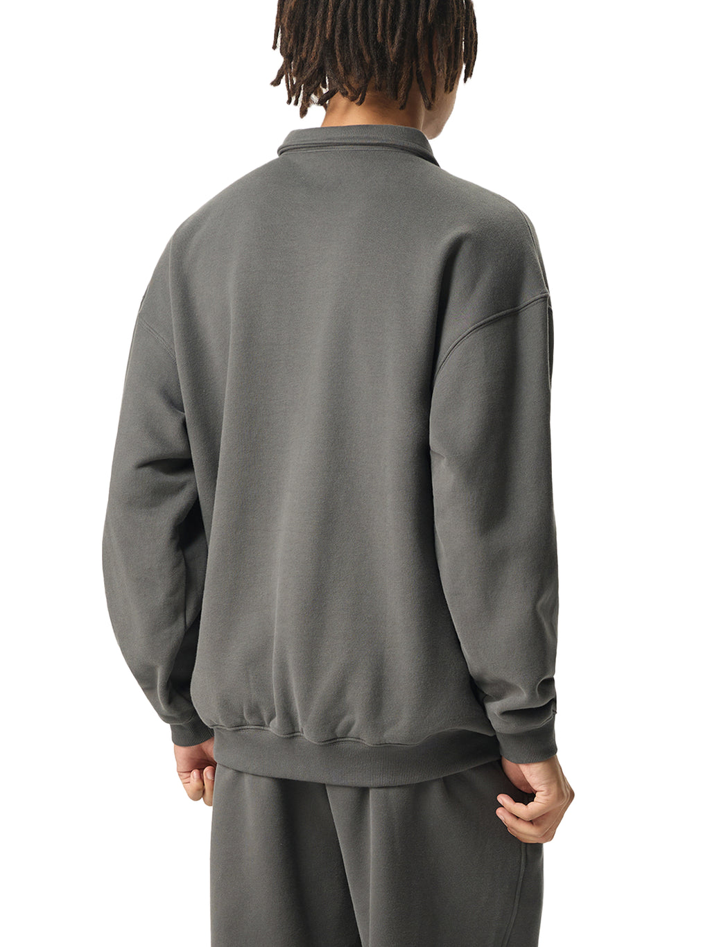 ARVIA Heavyweight Polo-Collar Sweatshirt