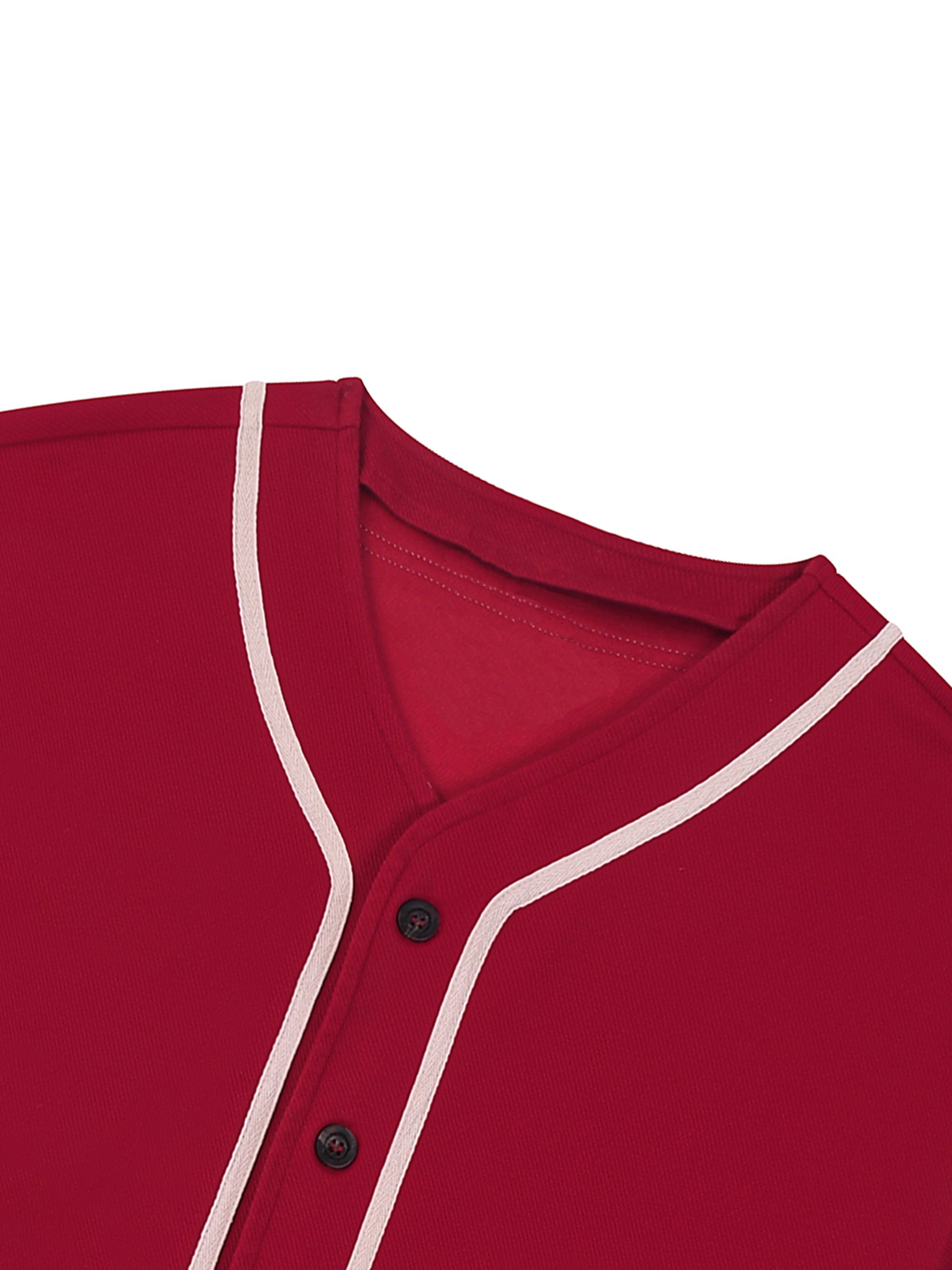 ARVIA Contrast Piped Button-Up Jersey