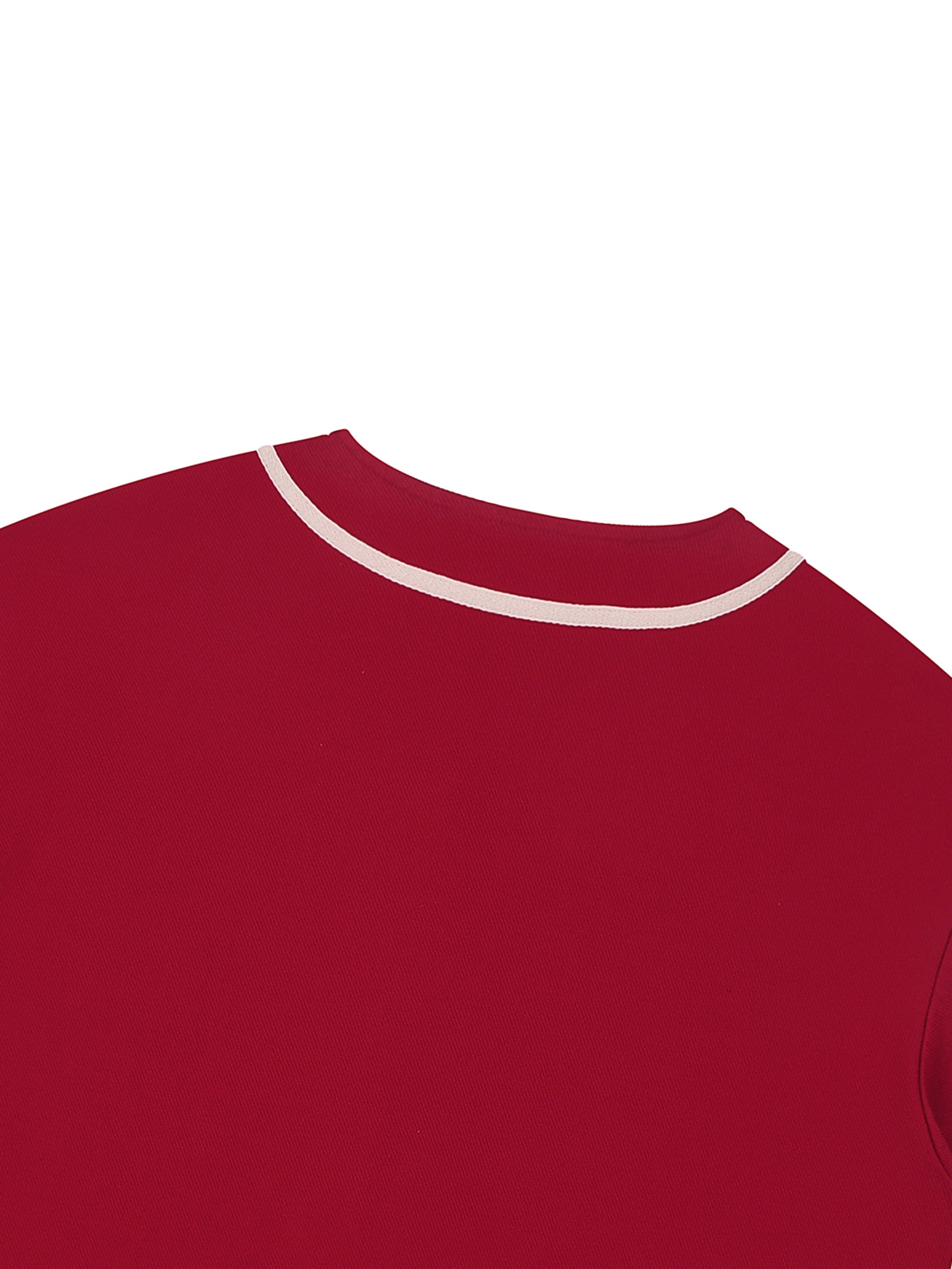 ARVIA Contrast Piped Button-Up Jersey