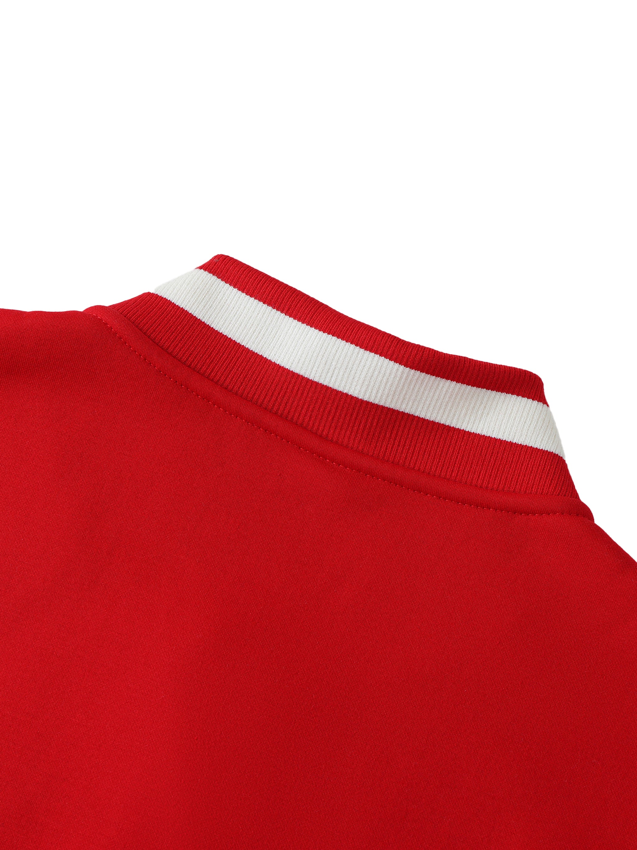 ARVIA Two-Tone Fleeced Varsity Jacket