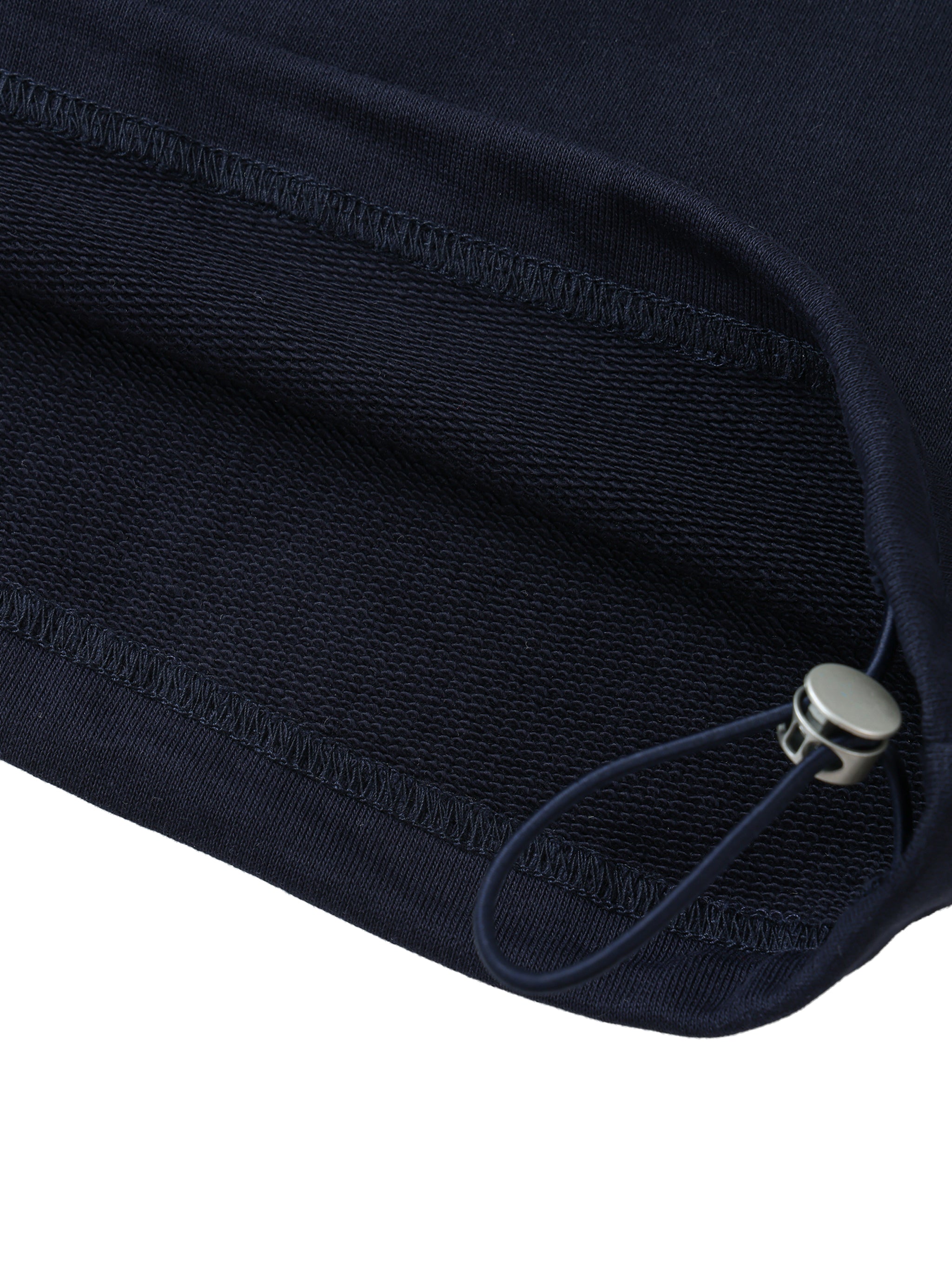 ARVIA Contrast Striped Lapel Collar Sweatshirt