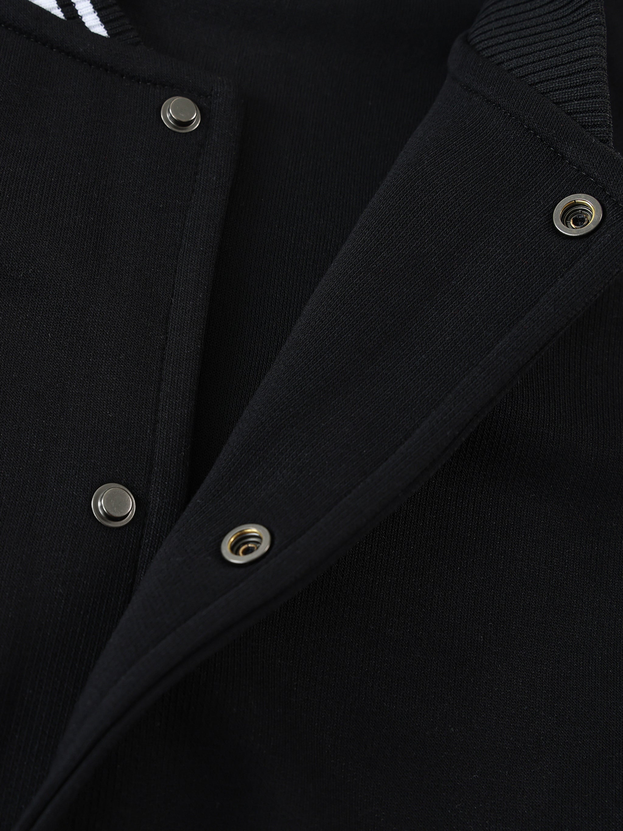 ARVIA Contrast Trim Raglan Varsity Jacket